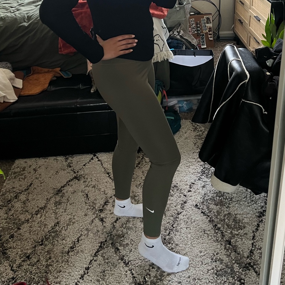 Nike Green Workout Leggings